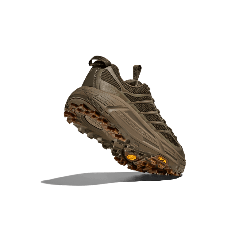 Hoka One One Mafate Three 2 Grid JP atmos Exclusive Antique Olive Angle 2