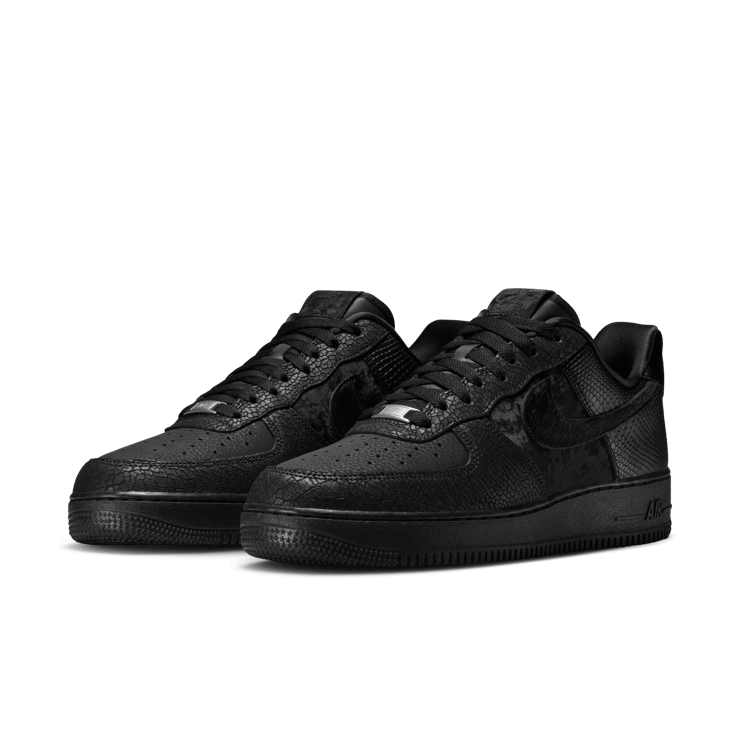 Nike Air Force 1 Low Luxe Pony Hair Snake Skin Angle 5