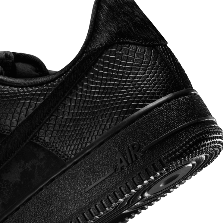 Nike Air Force 1 Low Luxe Pony Hair Snake Skin Angle 7