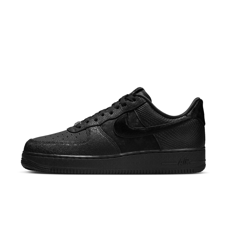 Nike Air Force 1 Low Luxe Pony Hair Snake Skin Angle 4