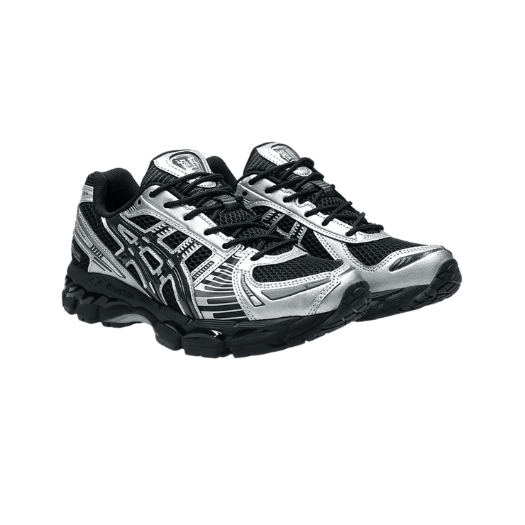 Asics Gel-Kayano 12.1 Black Silver Angle 0