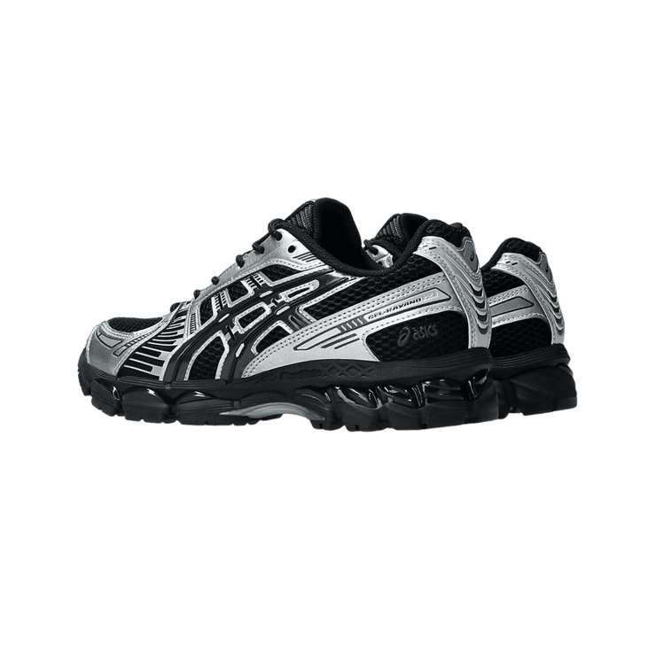 Asics Gel-Kayano 12.1 Black Silver Angle 1