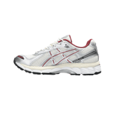 Asics Gel-Kayano 12.1 Metallic Silver Burgundy Angle 2