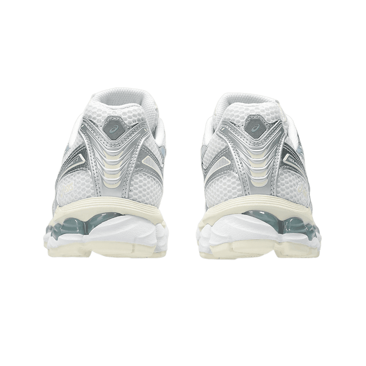 Asics Gel-Kayano 12.1 Metallic Silver Ice Blue Angle 3