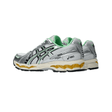 Asics Gel-Kayano 12.1 Metallic Silver Light Green Angle 1