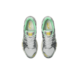 Asics Gel-Kayano 12.1 Metallic Silver Light Green Angle 4