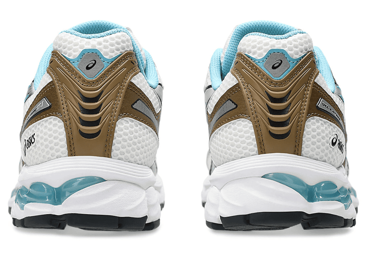 Asics Gel-Kayano 12.1 Brown Blue Angle 0