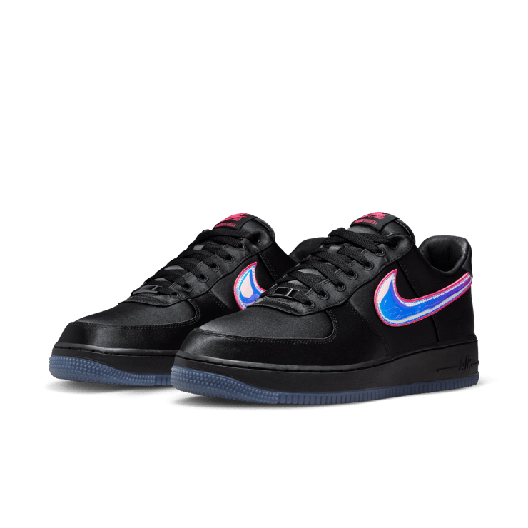 Nike Air Force 1 Low Luxe BCA Black Angle 4