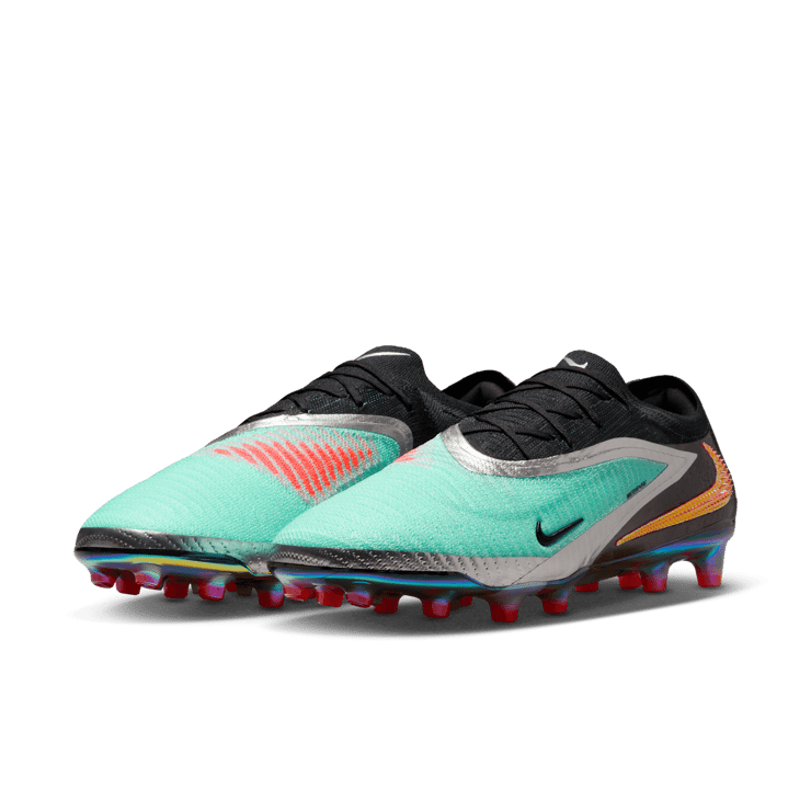 Nike Phantom 6 Low Elite AG Chrome Black Angle 3