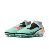 Nike Phantom 6 High Elite AG Chrome Black Angle 1