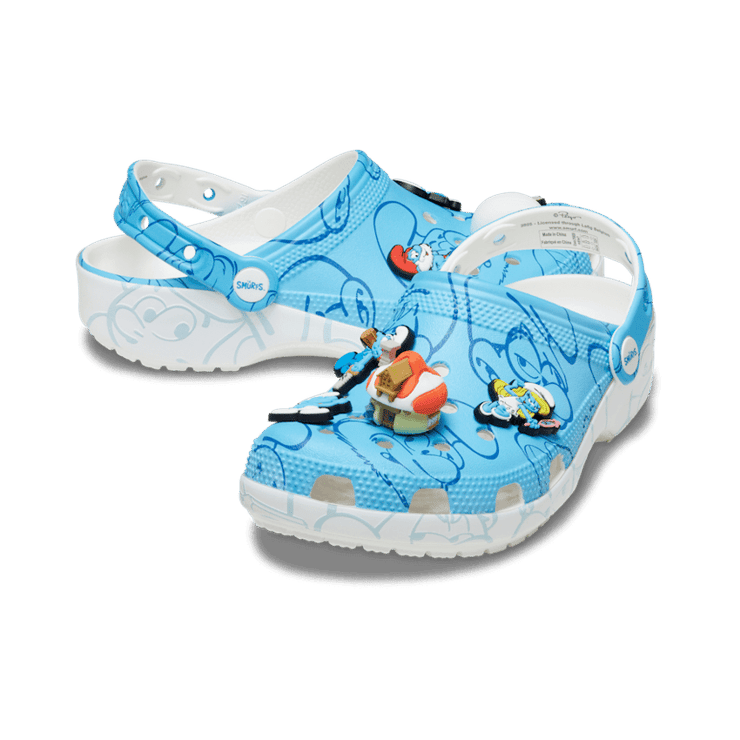 Crocs Classic Clog The Smurfs Angle 0