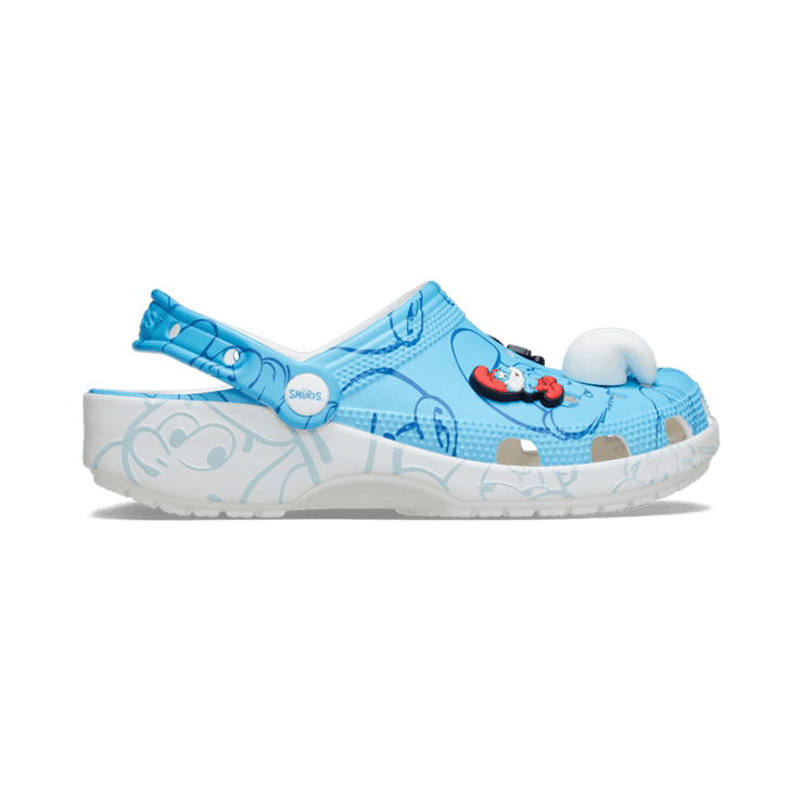 Crocs Classic Clog The Smurfs Angle 1