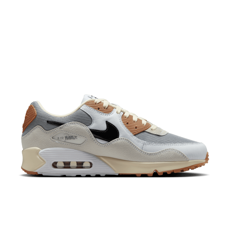 Nike Air Max 90 Waves Patta Particle Grey Coconut Milk Angle 2