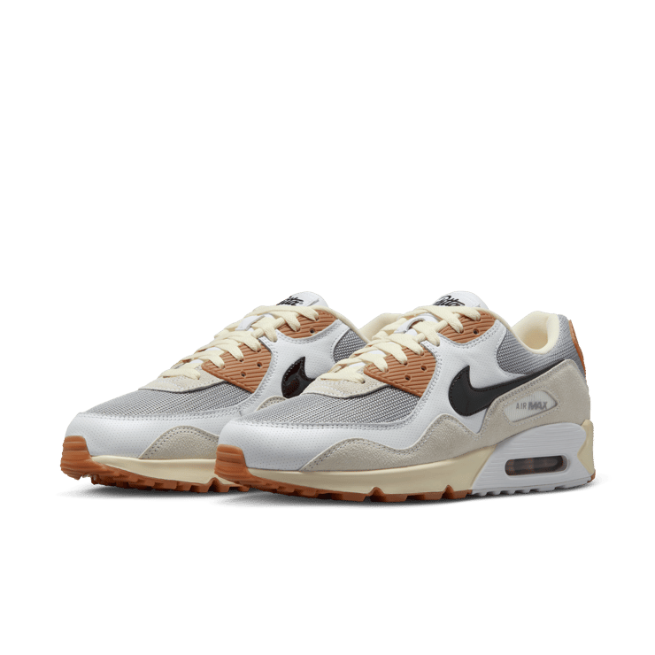 Nike Air Max 90 Waves Patta Particle Grey Coconut Milk Angle 8