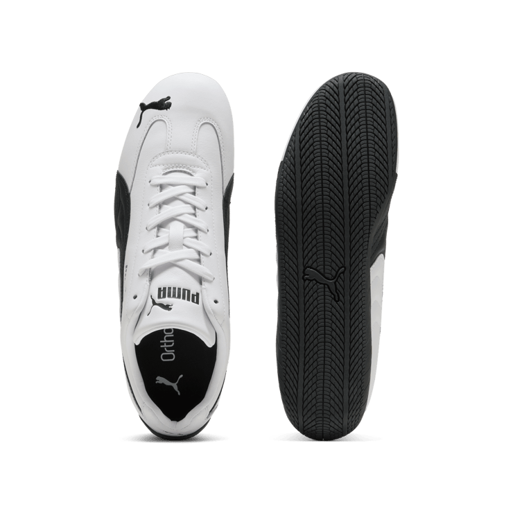 Puma Speedcat Leather White Black Angle 1