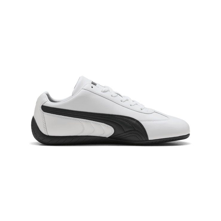 Puma Speedcat Leather White Black Angle 2