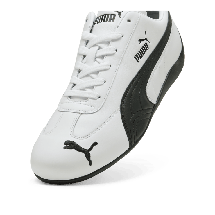 Puma Speedcat Leather White Black Angle 3