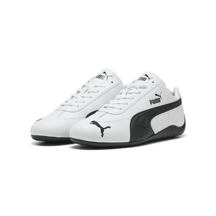 Puma Speedcat Leather White Black Angle 5