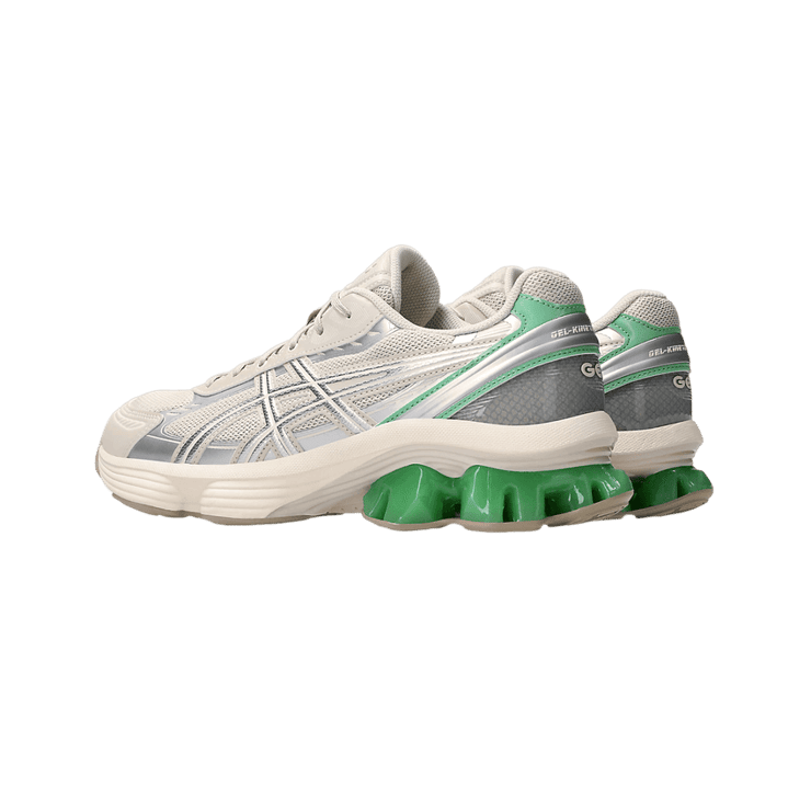 ASICS Gel-Kinetic Fluent Smoke Grey Angle 1