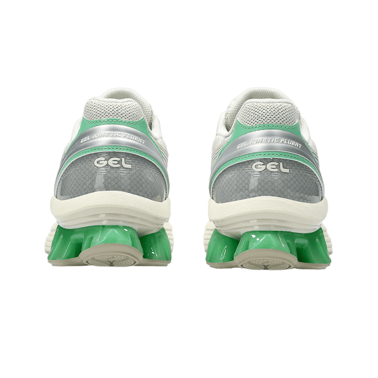 ASICS Gel-Kinetic Fluent Smoke Grey Angle 3