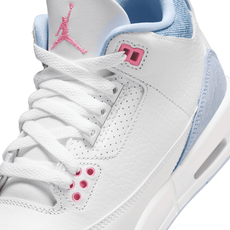 Air Jordan 3 Retro White Cobalt Bliss (GS) Angle 3