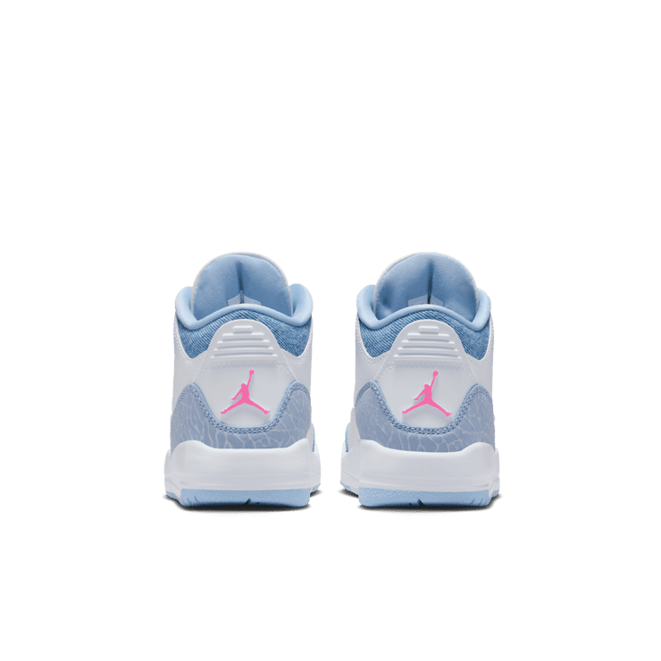 Air Jordan 3 Retro White Cobalt Bliss (PS) Angle 1