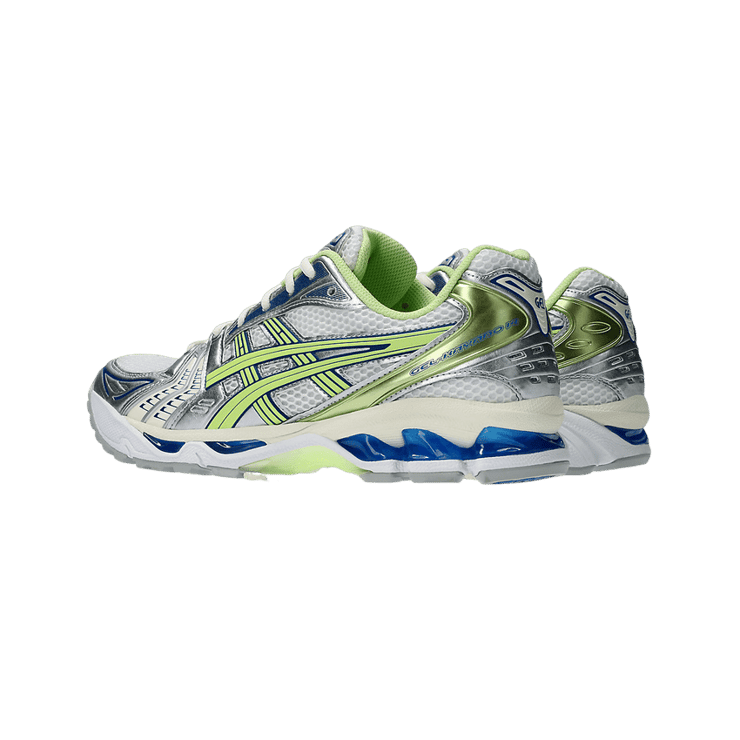 Asics Gel-Kayano 14 White Lime Green Angle 1