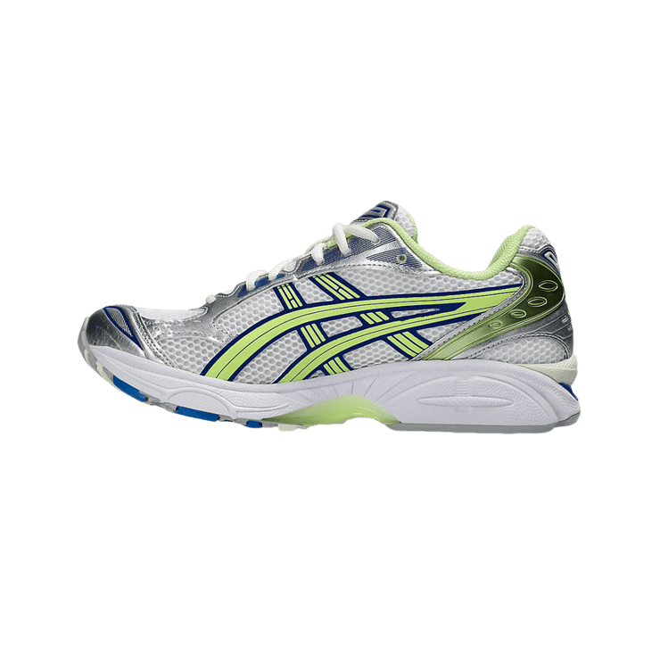 Asics Gel-Kayano 14 White Lime Green Angle 2