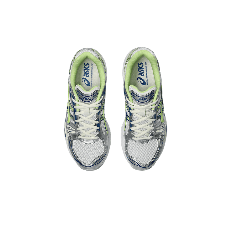 Asics Gel-Kayano 14 White Lime Green Angle 4