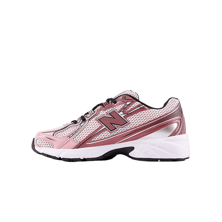 New Balance 740 Washed Burgundy Pink Taffy (W) Angle 0