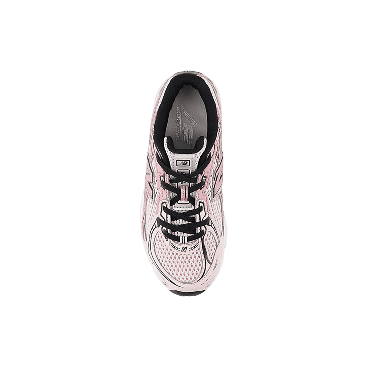 New Balance 740 Washed Burgundy Pink Taffy (PS) Angle 1