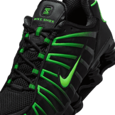 Nike Shox TL Black Green Strike Angle 8