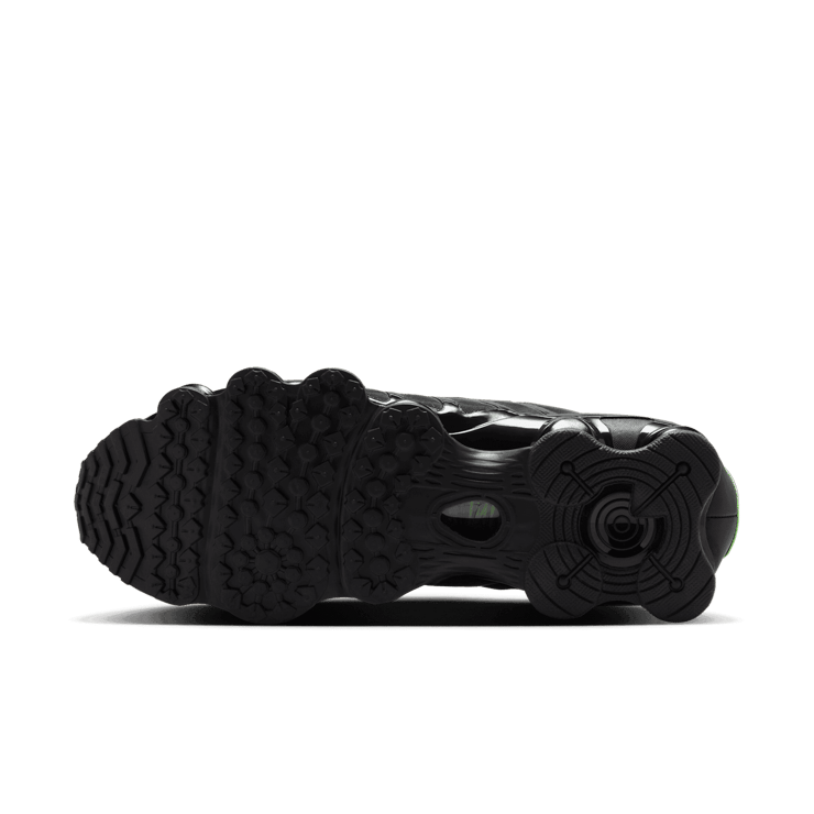 Nike Shox TL Black Green Strike Angle 5