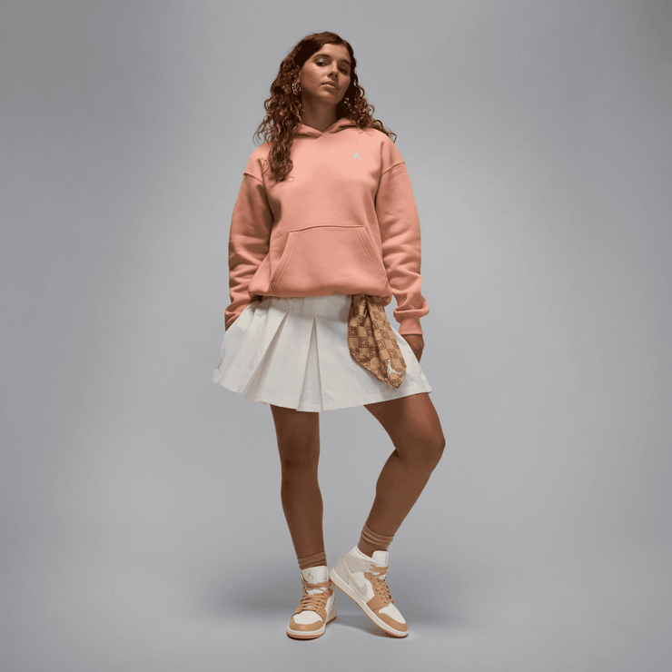 Air Jordan 1 Mid Pale Ivory Hemp (W) Angle 0