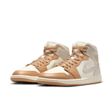 Air Jordan 1 Mid Pale Ivory Hemp (W) Angle 3