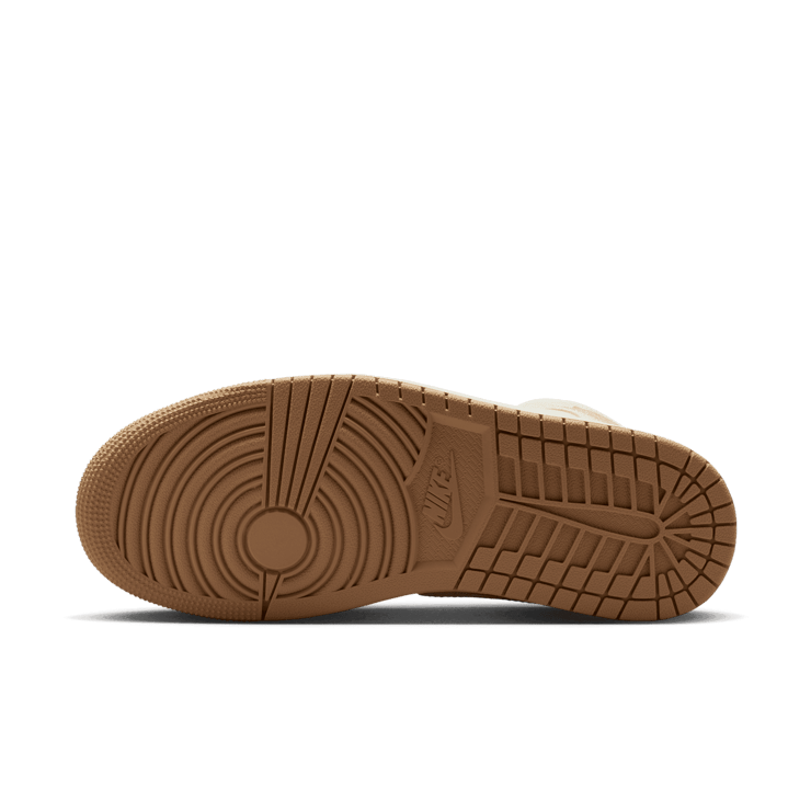 Air Jordan 1 Mid Pale Ivory Hemp (W) Angle 1