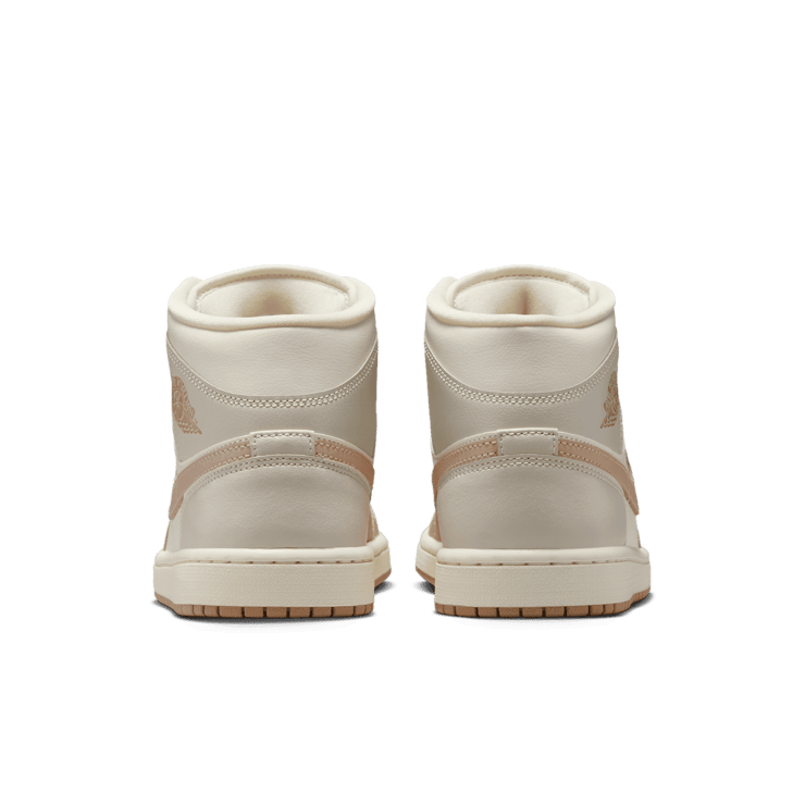 Air Jordan 1 Mid Pale Ivory Hemp (W) Angle 4
