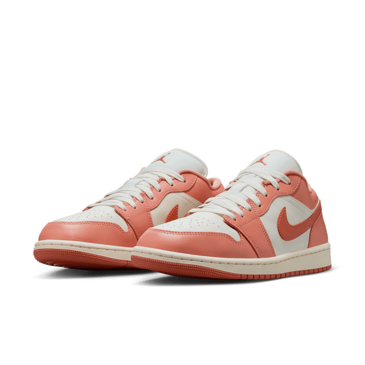 Air Jordan 1 Low Sail Light Madder Root (W) Angle 3