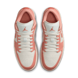 Air Jordan 1 Low Sail Light Madder Root (W) Angle 4