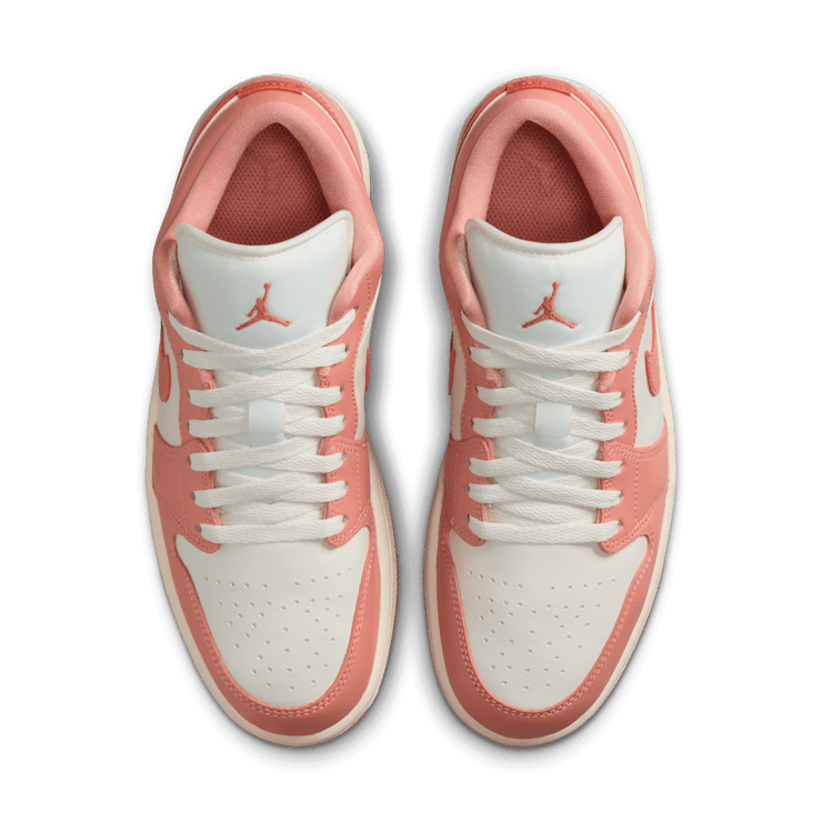 Air Jordan 1 Low Sail Light Madder Root (W) Angle 4