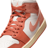 Air Jordan 1 Mid Madder Root Light Madder Root (W) Angle 5