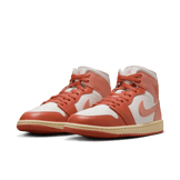 Air Jordan 1 Mid Madder Root Light Madder Root (W) Angle 1