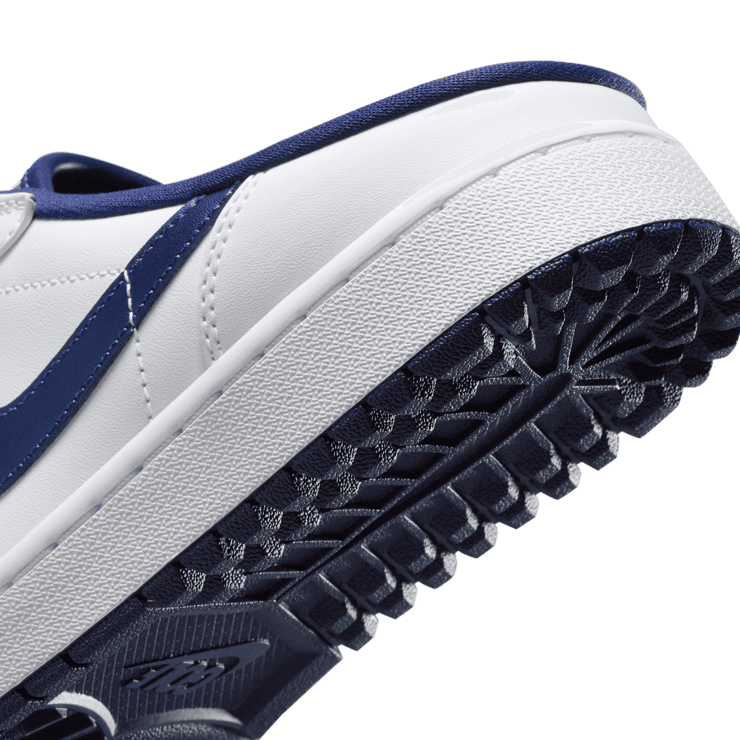 Air Jordan 1 Golf Mule White Midnight Navy Angle 5