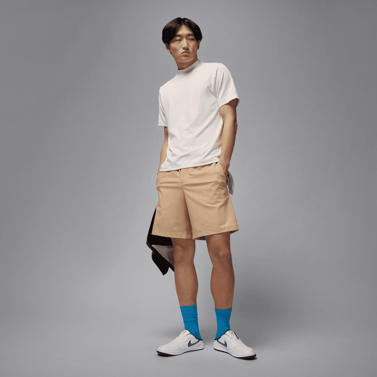 Air Jordan 1 Golf Mule White Midnight Navy Angle 0