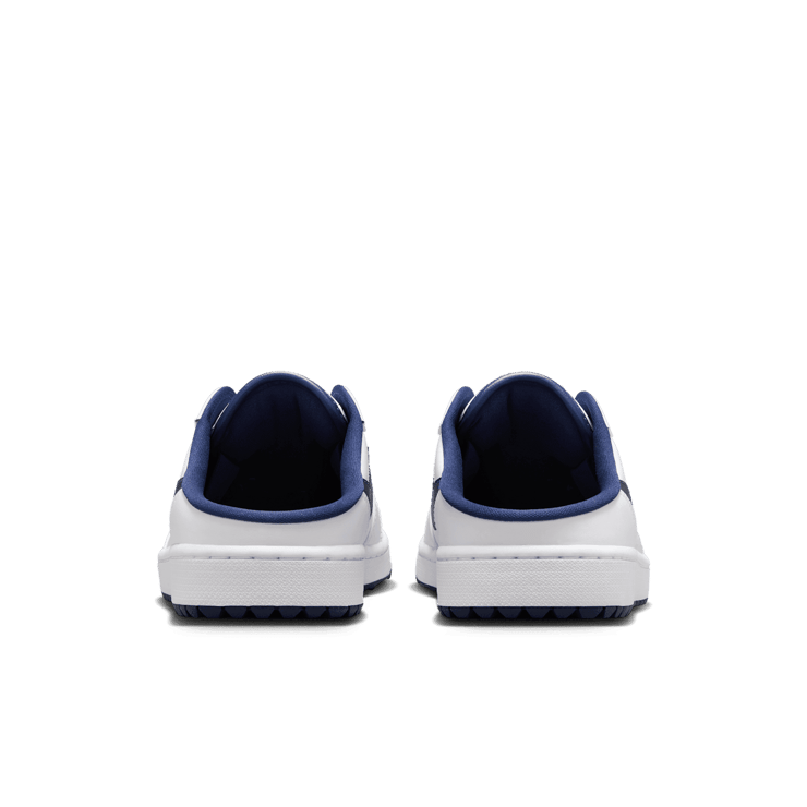 Air Jordan 1 Golf Mule White Midnight Navy Angle 3