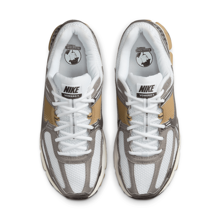 Nike Zoom Vomero 5 Metallic Pewter Parachute Beige Angle 6