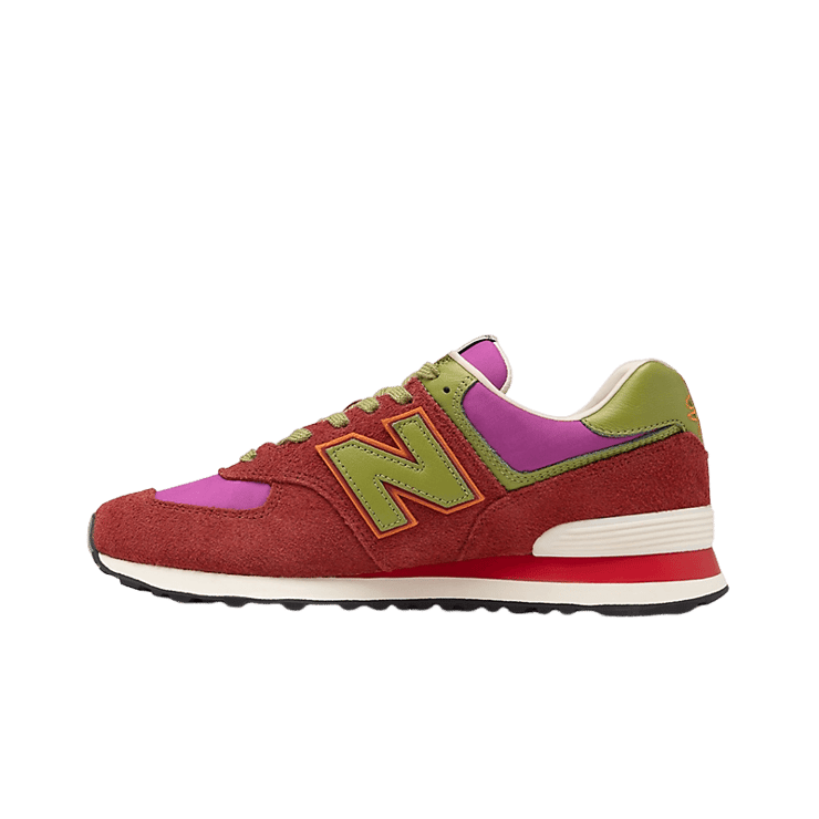 New Balance 574 Stray Rats Red Angle 0