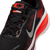 Nike Vomero 18 Black Bright Crimson Angle 4