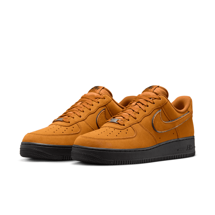 Nike Air Force 1 Low Desert Ochre Black Angle 3