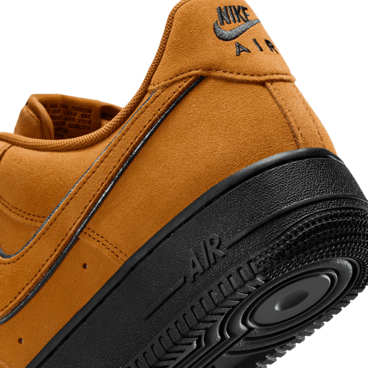 Nike Air Force 1 Low Desert Ochre Black Angle 4